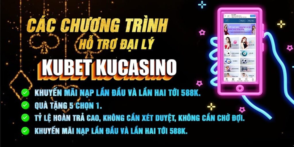 Đăng ký đại lý Kubet ngay tiền về tay nhanh chóng 1 Ngập tràn ưu đãi dành riêng đại lý Kubet